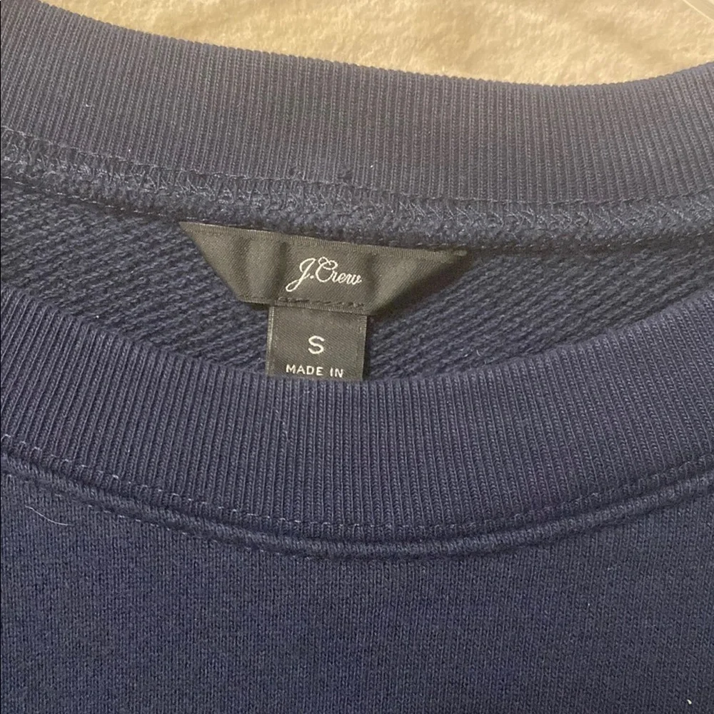 J.Crew: Crewneck Sweatshirt In Beaded Leopard For Women
